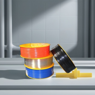 Pipe de tuyau de tuyauterie en PU en forme ronde pour les applications industrielles