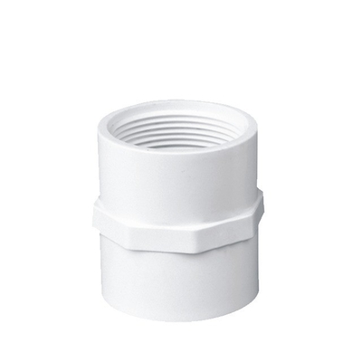 Les raccords de tuyaux en PVC de couleur blanche pour la salle de bain et la personnalisation du moulage