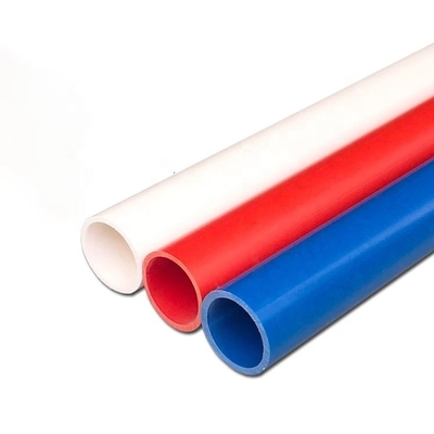 Pipe de conduites électriques en PVC de 25 mm fabriquée par une tuyauterie en plastique dotée d'une technologie avancée