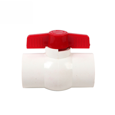 Épaisseur standard de 2 pouces en plastique Double True Union soupapes à billes en PVC avec poignée ABS
