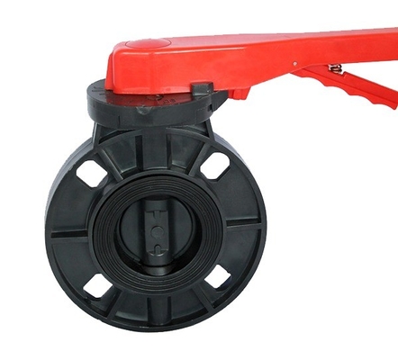 6&quot; de diamètre PVC soupape papillon dans les soupapes Sanitaire de l'eau avec PP boule et PVC