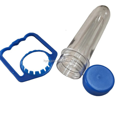 5 gallons de PET préforme 55 mm cou en couleur bleue 100% de matériau pour la production de bouteilles en PET