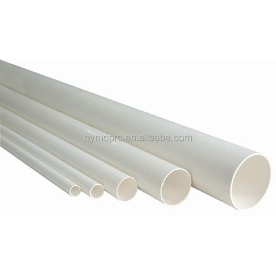 2.5 pouces de tuyaux d'eau en PVC blanc prix en ASTM/DIN/ASNZ/JIS standard avec connexion par colle