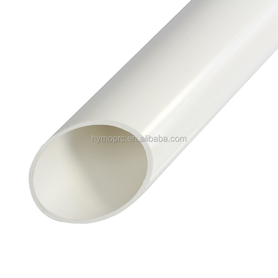 Tuyaux en PVC de 8 pouces de couleur blanche pour le drainage professionnel Vente directe