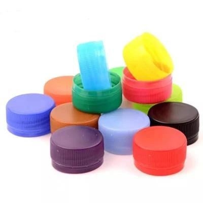 Matériau en aluminium 28 mm PE Bouchon à vis en plastique pour bouteilles d' eau