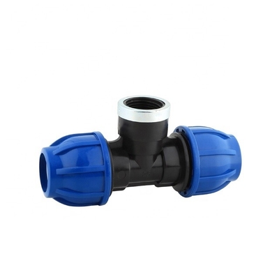 ÉTECNOLOGIE Épaisseur et pression PN10 raccords de compression PP pour connecteur de tuyauterie en PEHD