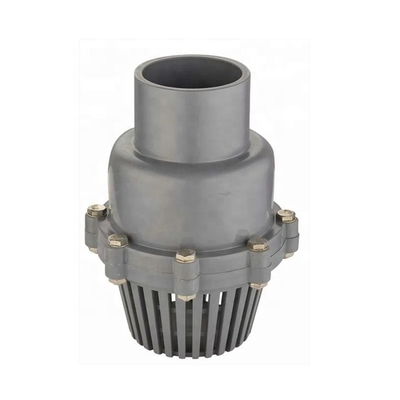 1.0MPA Pression 4 pouces soupape de pied en UPVC pour des performances de pompage durables