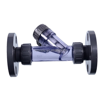 L'élastique en PVC transparent de 1 pouce Y-Strainer est fabriqué selon les normes ASTM/DIN/ASNZ/JIS