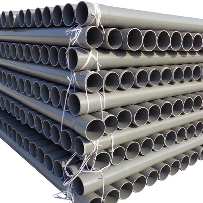Pipe en PVC de 25 mm DIN 8062 pour l'approvisionnement en eau du grossiste professionnel de tuyaux en plastique