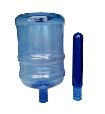 55 mm 750 g 5 gallons 20 litres préforme PET colorée avec poignée compétitif OEM acceptable