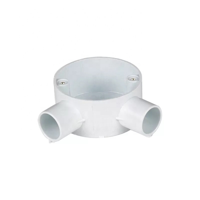 Échantillon gratuit de conduit de câblage électrique avec raccordement de tuyaux électriques en PVC standard DIN de 20 mm