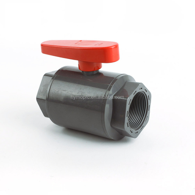 11/2 Taille soupape à bille en PP pour application d'eau de salle de bain Matériau supporté OEM et ODM