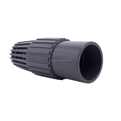 Ventilateur de pied de pompe à eau en UPVC industriel avec poignée de pédale de pied en gris blanc