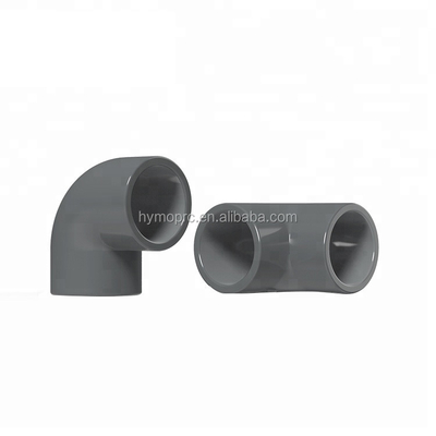Exemple Oui fil BSPT UPVC Pipe Fitting 1/2 PVC connecteur de coude pour et sanitaire