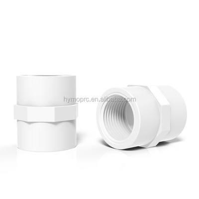 Matériau de plomberie sanitaire PVC connecteur d'eau Calendrier 40 PVC raccords de tuyaux 3/4 pouces