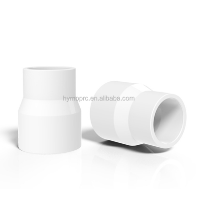 Épaisseur standard Fabrication de couleur blanche Sch40 UPVC PVC Pipe adaptateur