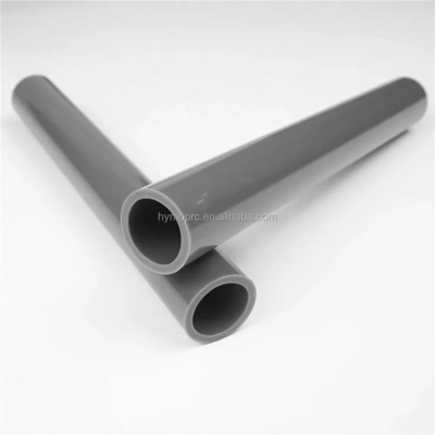 Pipe en PVC gris abordable pour l' approvisionnement en eau 2 pouces Pipe de connexion