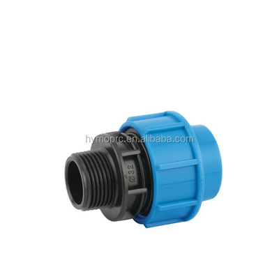 Couplings à libération rapide raccords de compression en PP raccords de raccordement à brides tête ronde 20 mm-400 mm