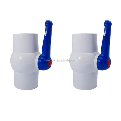 2 pouces ANSI plastique PVC soupape à bille soupape de commande OEM Liste des prix compétitifs