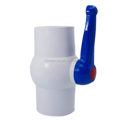 2 pouces ANSI plastique PVC soupape à bille soupape de commande OEM Liste des prix compétitifs