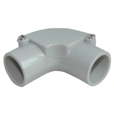 OEM boîtes de jonction en PVC électrique en plastique de couleur blanche avec type de fil NPT BSP BSPT