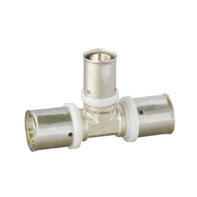 Armatures de presse PEX AL PEX en laiton de 16 mm pour raccords de tuyauterie à longue durée de vie