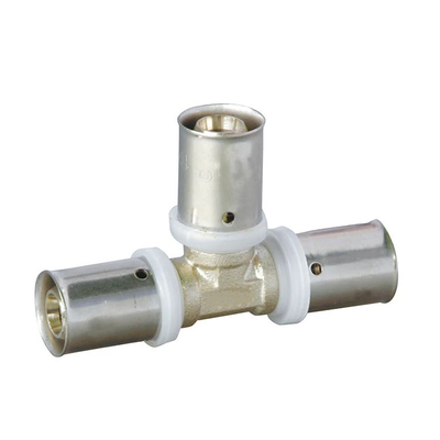 Armatures de presse PEX AL PEX en laiton de 16 mm pour raccords de tuyauterie à longue durée de vie