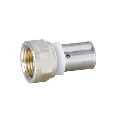 Armatures de presse PEX AL PEX en laiton de 16 mm pour raccords de tuyauterie à longue durée de vie