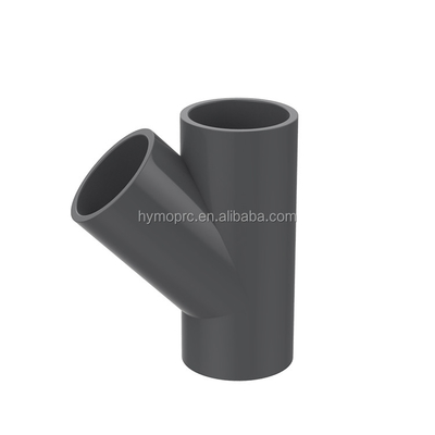 Pièces de tuyauterie en plastique en PVC blanc 3/4&quot; PN10