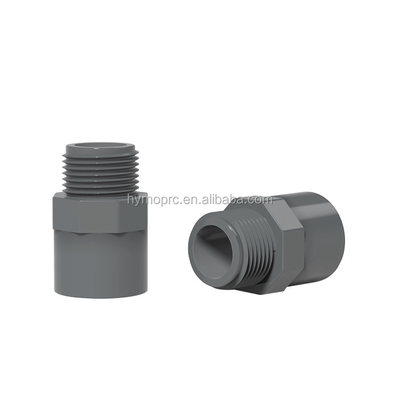 Pièces de tuyauterie en plastique en PVC blanc 3/4&quot; PN10