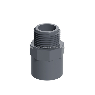 Pièces de tuyauterie en plastique en PVC blanc 3/4&quot; PN10