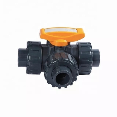 Valve de commande de port T 3 voies de 1 pouce avec pression de 1,0 MPA et connexion prise/fil