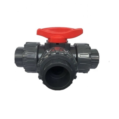 Valve de commande de port T 3 voies de 1 pouce avec pression de 1,0 MPA et connexion prise/fil