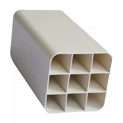 Pipe à grille en PVC à connexion de colle à tête carrée 150*100 mm avec forme rectangulaire personnalisée