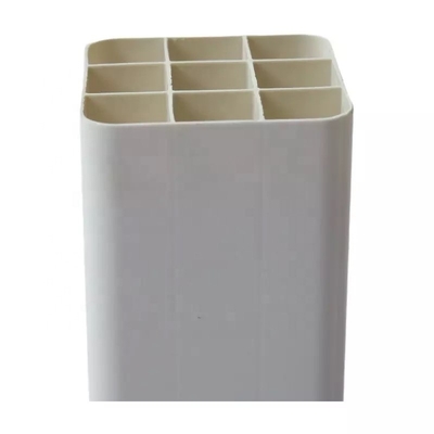 Pipe à grille en PVC à connexion de colle à tête carrée 150*100 mm avec forme rectangulaire personnalisée
