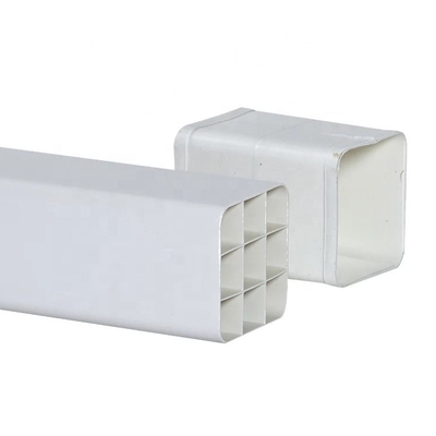 Pipe à grille en PVC à connexion de colle à tête carrée 150*100 mm avec forme rectangulaire personnalisée