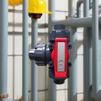 Valve de commande de port T 3 voies de 1 pouce avec pression de 1,0 MPA et connexion prise/fil