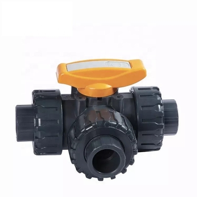 Valve de commande de port T 3 voies de 1 pouce avec pression de 1,0 MPA et connexion prise/fil