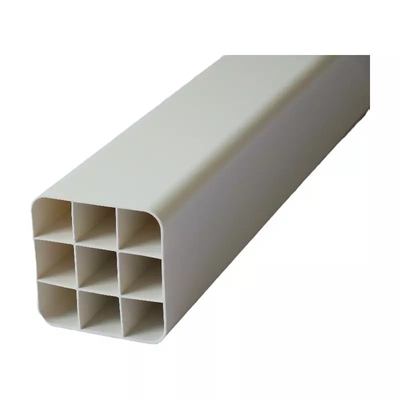 Pipe à grille en PVC à connexion de colle à tête carrée 150*100 mm avec forme rectangulaire personnalisée