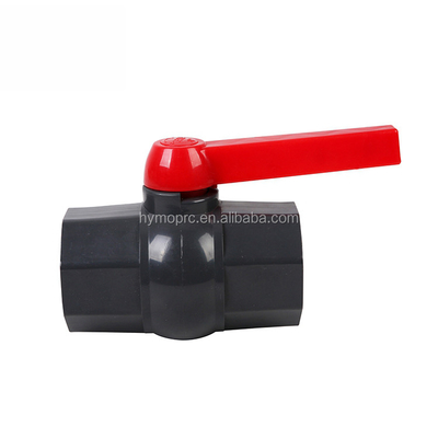 Valve d'irrigation en plastique 2 pouces de main longue Valve à bille en PVC pour une expédition rapide