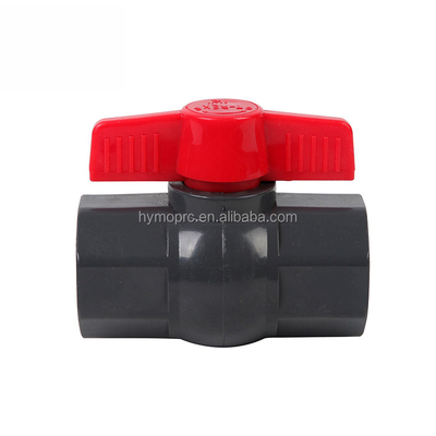 Valve d'irrigation en plastique 2 pouces de main longue Valve à bille en PVC pour une expédition rapide