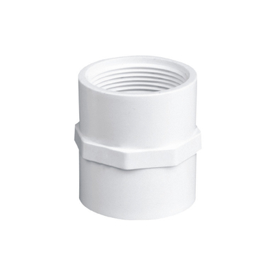 Épaisseur NORMATICE Pipe en PVC adaptée à la piscine Tête ronde blanche NPT BSP BSPT Type de fil