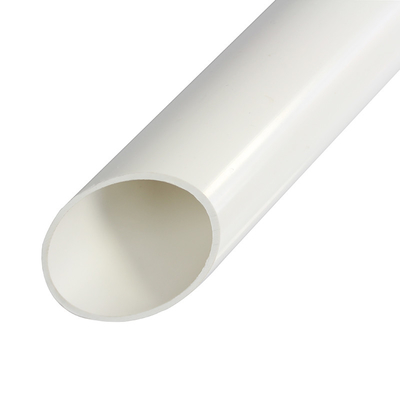 Fabrication en gros ASTM D1785 Tableau 40 Pipe en PVC avec échantillon de matériau en PVC-U