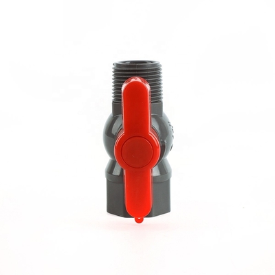 Ventilateur à bille en PVC/UPVC en plastique OEM pour les valves à billes de catégorie STANDARD Longueur Fabriquée