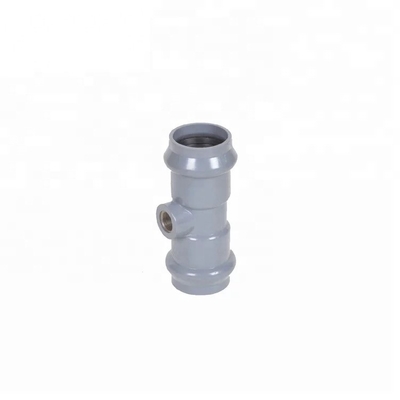 BSPT Thread DIN Standard 110mm PVC en plastique raccords de tuyaux d'eau pour les besoins d'approvisionnement en eau