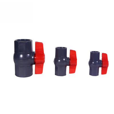 Fabrication de soupape à bille à double union en PVC de 6 pouces pour le service de manutention et de moulage ABS