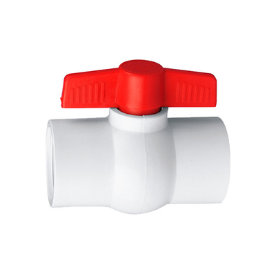 Fabrication de soupape à bille à double union en PVC de 6 pouces pour le service de manutention et de moulage ABS