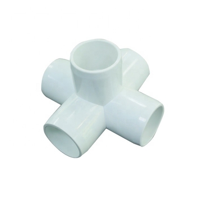 Longueur STANDARD Couleur blanche Tableau 40 PVC 5 voies raccords de coude ASTM D1785 Standard