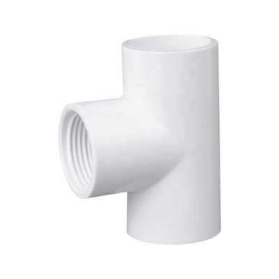 ASTM D1785 tuyaux et raccords en PVC blanc standard pour la plomberie 1/2&quot;-4&quot; Matériau du corps