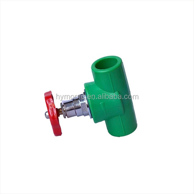 PPR tuyaux et raccords soupape à bille soupape d'arrêt soupape de porte PPR pour accessoires de salle de bains